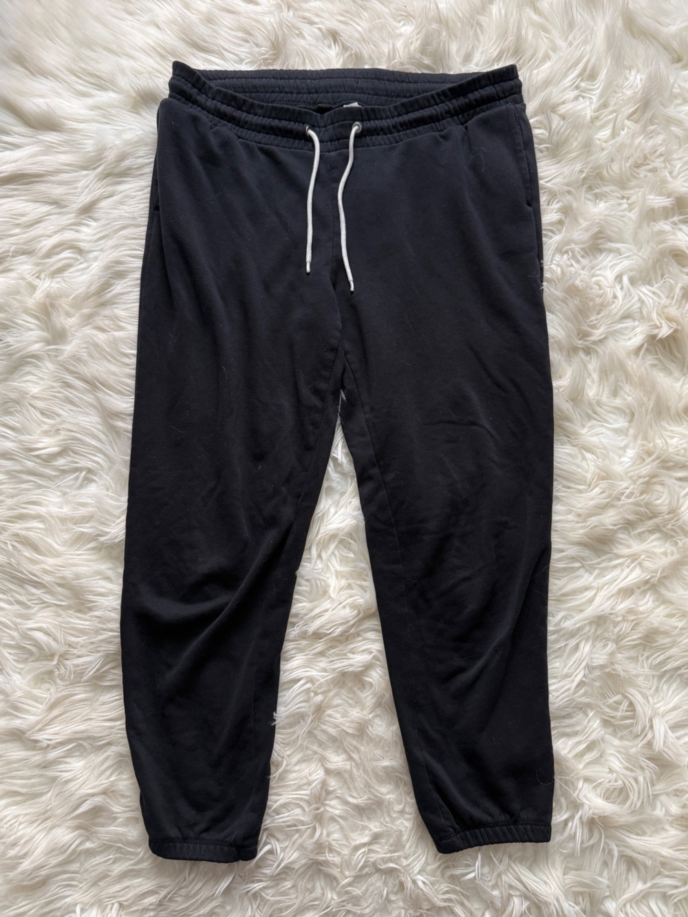 Old Navy Lightweight Terrycloth Joggers Black Size Small